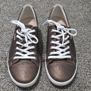 Ecco Metallic Brown Women's Sneakers